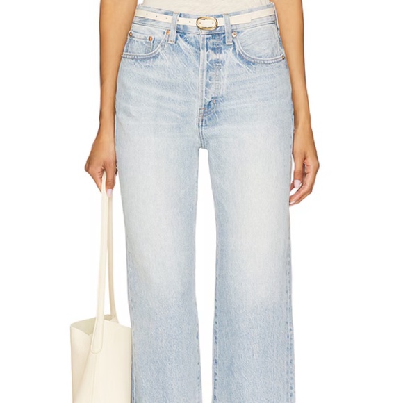 PISTOLA Cassie Crop Super High Rise Straight Jeans – Size 27 - Picture 2 of 6